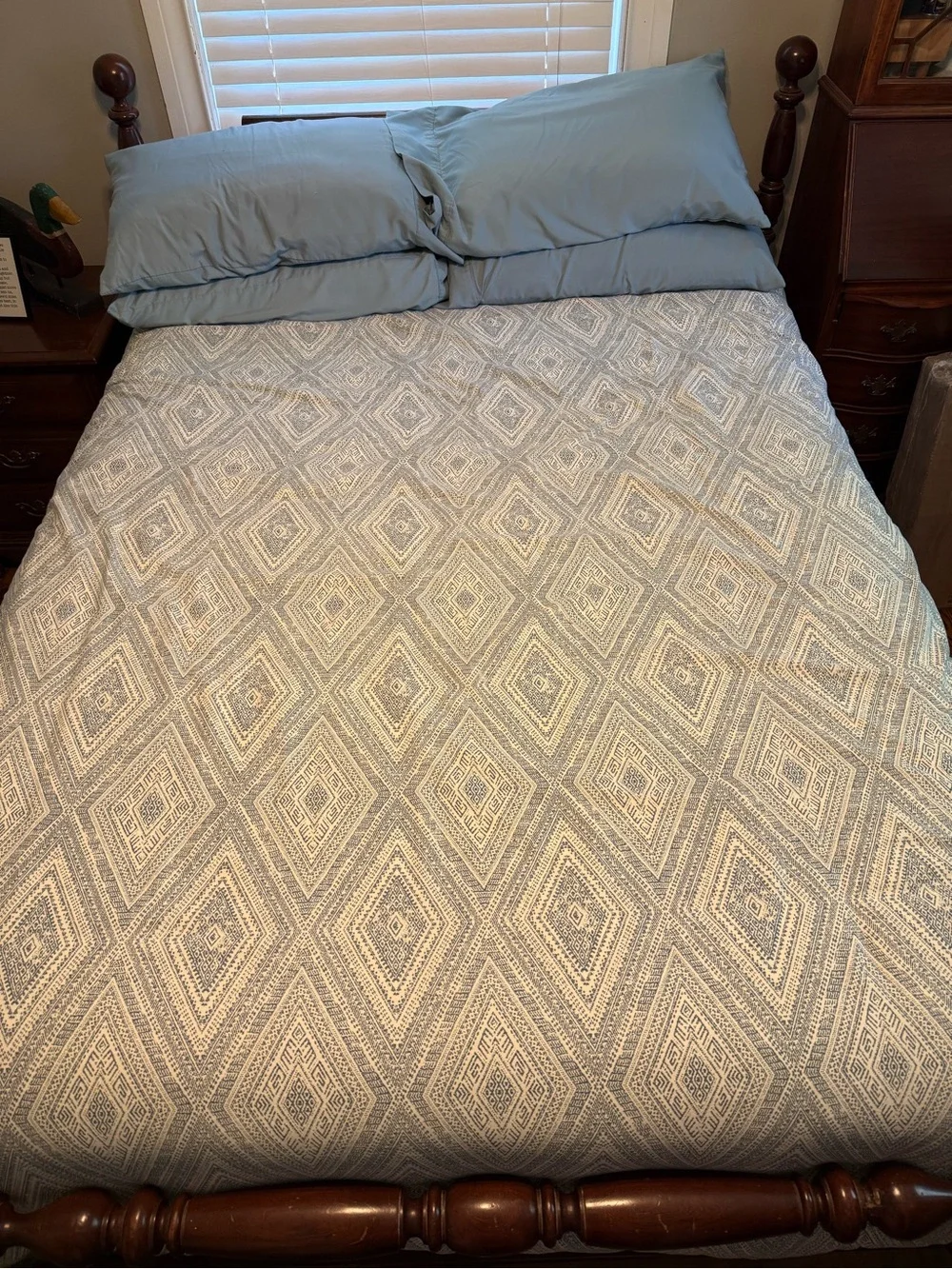 Dwell Studio Geometric pattern duvet cover